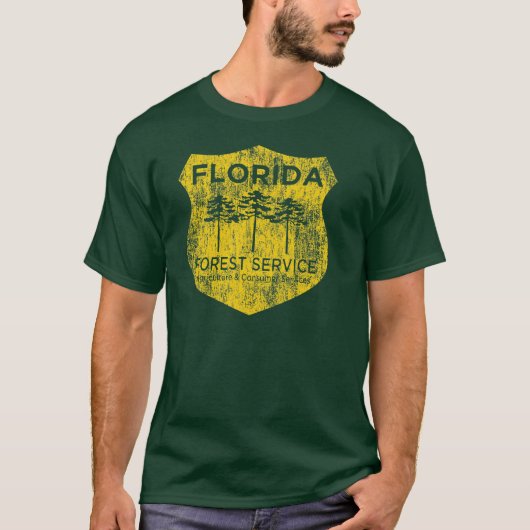 Florida-Forstdienstt-shirt T-Shirt (Vorderseite)