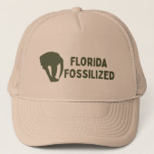 Florida Fossilized Field Hat Truckerkappe (Vorderseite)
