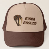 Florida Fossilized Hat Truckerkappe (Vorderseite)