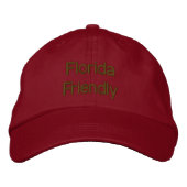 Florida Friendly Bestickte Kappe (Vorderseite)