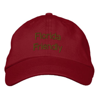 Florida Friendly Bestickte Kappe