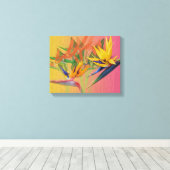Florida Funkie Birds of Paradise Leinwanddruck (Insitu (Holzboden))