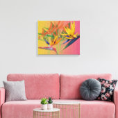 Florida Funkie Birds of Paradise Leinwanddruck (Insitu (Wohnzimmer))