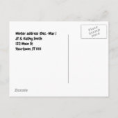 Florida für die lustige Adressenänderung des Ankündigungspostkarte (Rückseite)