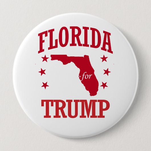 FLORIDA FÜR DONALD TRUMP BUTTON (Vorderseite)