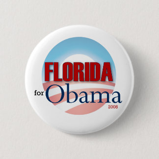 Florida für Obama Button