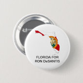 FLORIDA für Ron DeSantis GOVERNOR-Taste Button (Vorne & Hinten)
