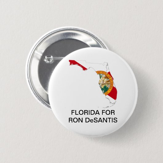 FLORIDA für Ron DeSantis GOVERNOR-Taste Button (Vorne & Hinten)