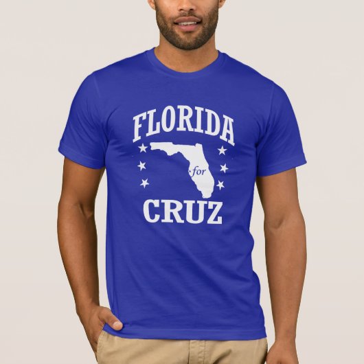 FLORIDA FÜR TED CRUZ T-Shirt (Vorderseite)