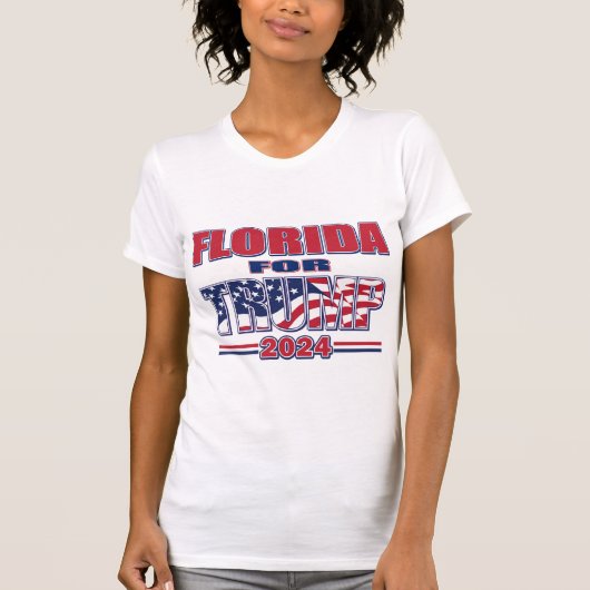Florida für Trump T-Shirt (Vorderseite)