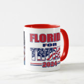 Florida für Trump Tasse (VorderseiteRechts)