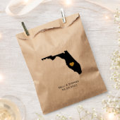 Florida Gastgeschenk Hochzeit Leckerei Säcke, Papi Geschenktütchen (Ausgeschnitten)