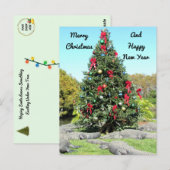 Florida Gator Christmas Tree Postkarte (Vorne/Hinten)