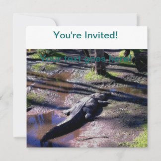 Florida Gator Einladung