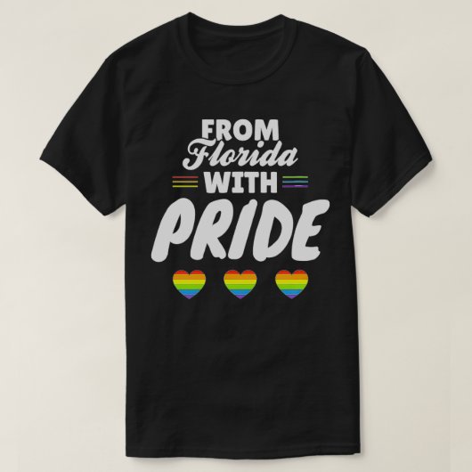 Florida Gay Pride  T-Shirt (Design vorne)