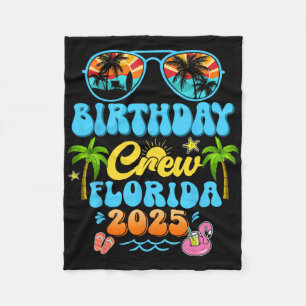 Florida Geburtstags-Crew-Urlaub-Kreuzfahrt Sommer Fleecedecke