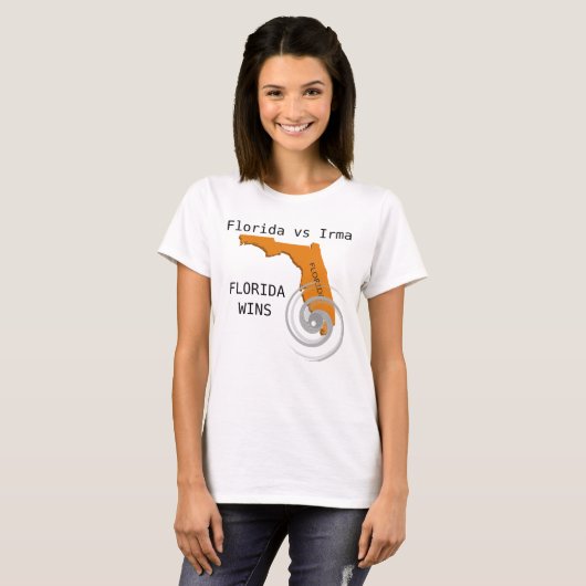 Florida gegen Irma, Florida gewinnt T-Shirt (Vorne ganz)