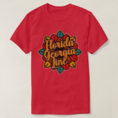Florida Georgia Line Kaffee TShirt (Design vorne)