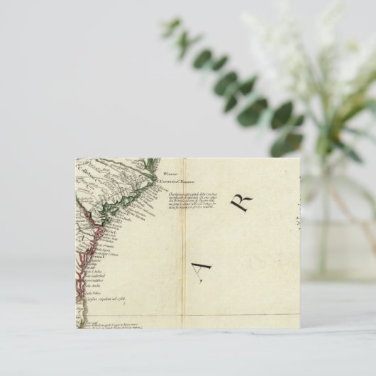 Florida, Georgien, South Carolina Postkarte (Stehend Vorderseite)