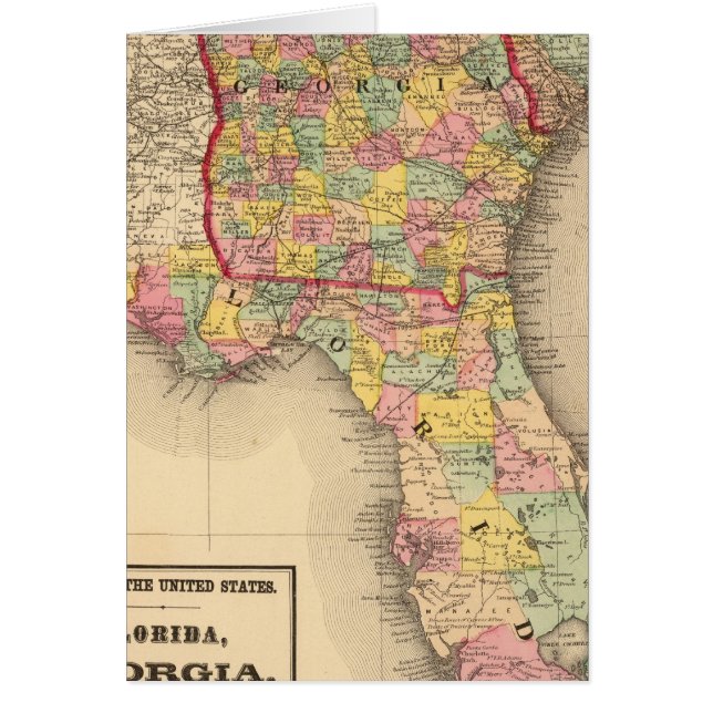 Florida, Georgien und South Carolina (Vorne)