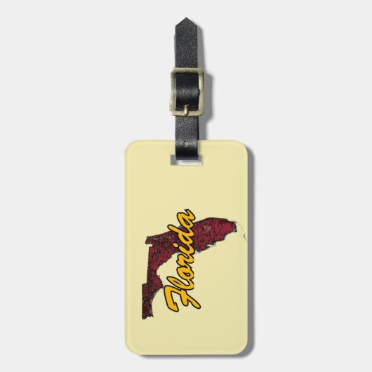 Florida Gepäckanhänger (Vorderseite vertikal)