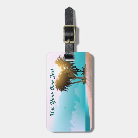 Florida Gepäckanhänger (Vorderseite vertikal)