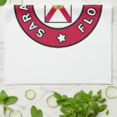 Florida Geschirrtuch (Gefaltet)