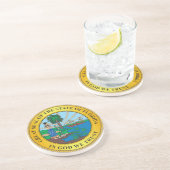 Florida Getränkeuntersetzer (Seite)