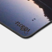 Florida Glassy Still Ocean Sunrise Natural Foto Schreibtischunterlage (Ecke)