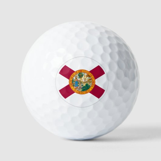 Florida Golf Balls, Staatsflagge / Patrioten Golfball (Vorderseite)