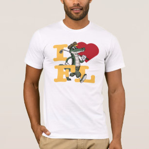 Florida Golf Reise Junggesellenabschied Ich liebe T-Shirt