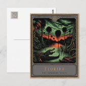 Florida | Gothic Art Postkarte (Vorne/Hinten)