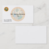 Florida Great Siegel Visitenkarte (Vorne/Hinten)