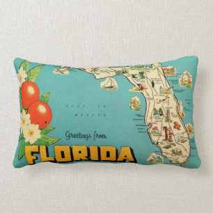 Florida Greeting Lendenkissen