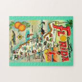 Florida Greetings 11x14 Jigsaw Puzzle (Horizontal)