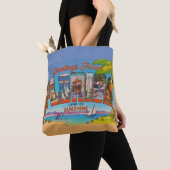Florida Greetings Colorful Vintag Tasche (Von Nahem)