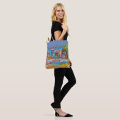 Florida Greetings Colorful Vintag Tasche (Am Model)