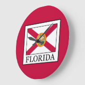 Florida Große Wanduhr (Winkel)