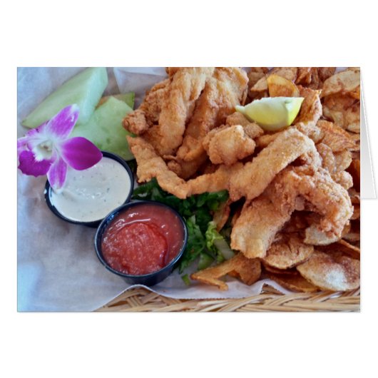 Florida Grouper Fingers ~ Sanibel Island Marina (Vorderseite (Horizontal))