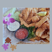 Florida Grouper Fingers Sanibel Island Marina Puzzle