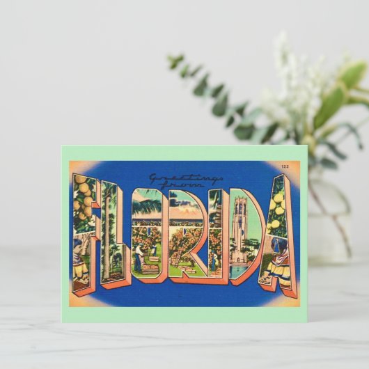 Florida Grußankündigung (Stehend Vorderseite)
