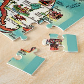 Florida Grußkarte 8x10 Jigsaw Puzzle (Seite)
