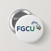 Florida Gulf Coast University Eagles Button (Vorne & Hinten)