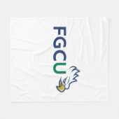 Florida Gulf Coast University Eagles Fleecedecke (Vorderseite (Horizontal))