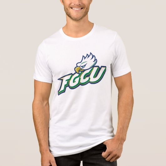 Florida Gulf Coast University Eagles Tri-Blend Shirt (Vorderseite)