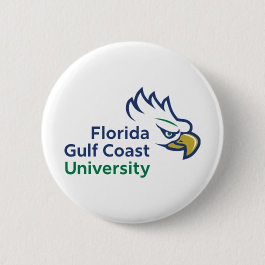 Florida Gulf Coast University | FGCU Azul Eagles Button (Vorderseite)