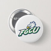 Florida Gulf Coast University | FGCU Azul Eagles Button (Vorne & Hinten)