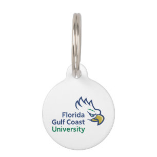 Florida Gulf Coast University FGCU Azul Eagles Haustiermarke