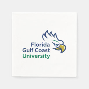 Florida Gulf Coast University FGCU Azul Eagles Serviette