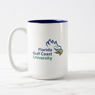 Florida Gulf Coast University   FGCU Azul Eagles Zweifarbige Tasse